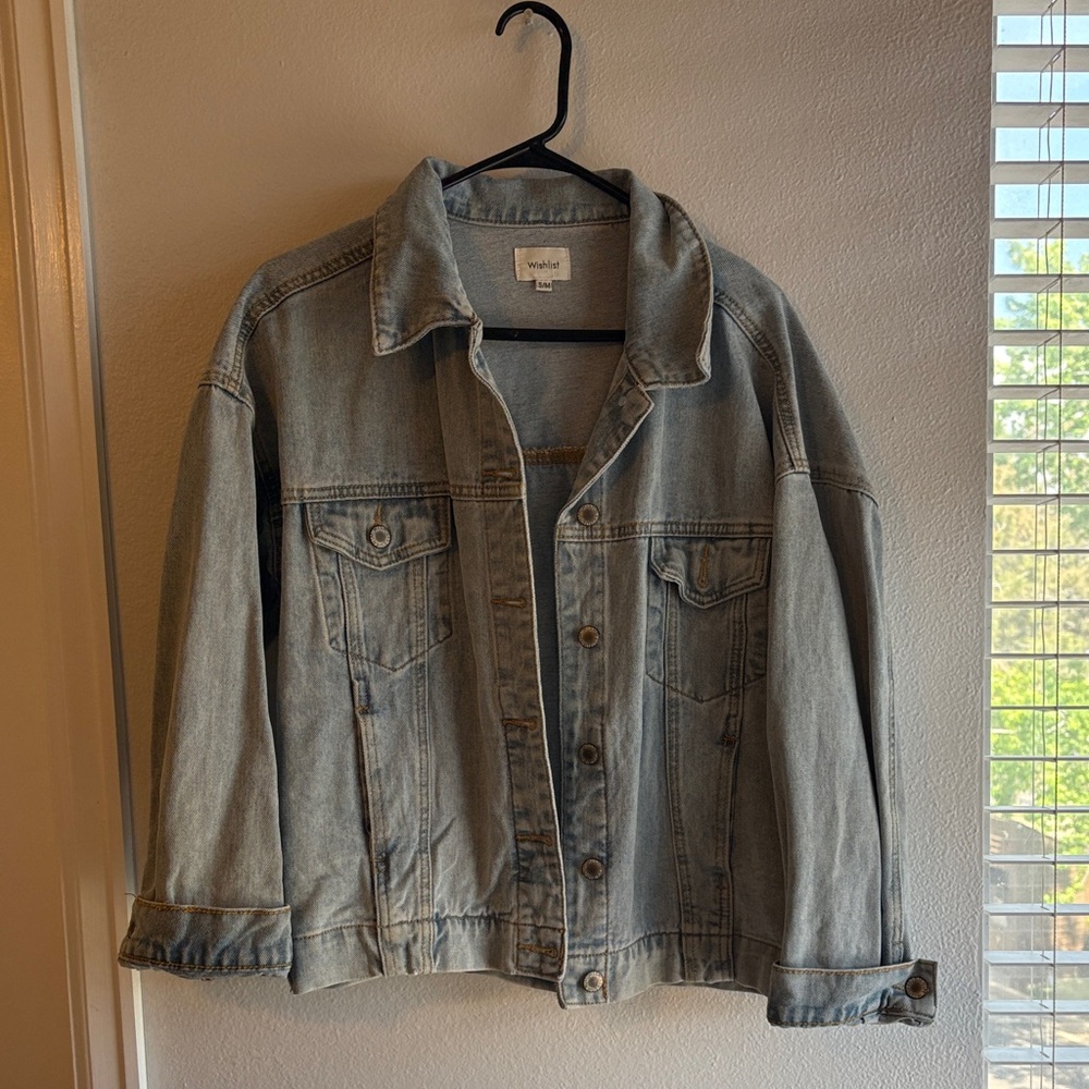 Wishlist Light Blue Denim Jean Jacket
